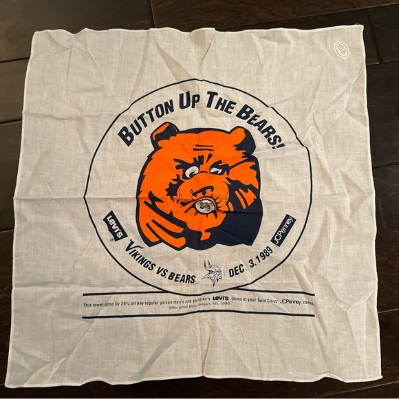 Vikings Vs Bear Dec 3., 1989 game day Hanke - Picture 1 of 5